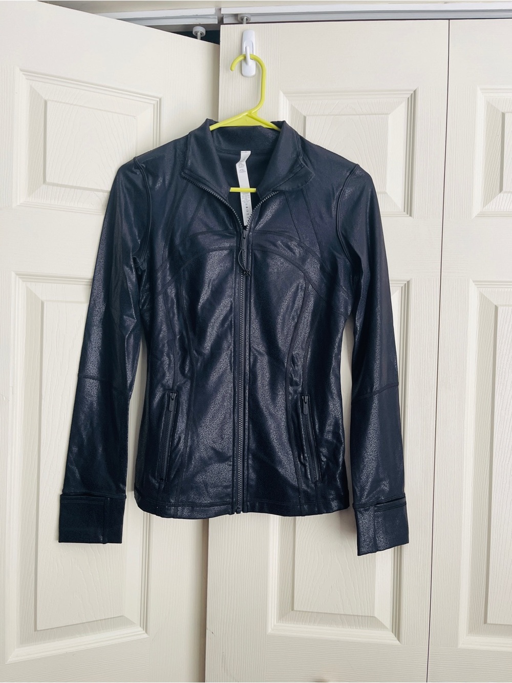 Lululemon women's  Define Jacket - Black Foil / Shine Finish